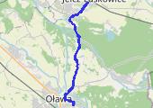 Trasa z dnia 2015-09-18 18:19 - mapa trasy gps - rower górski