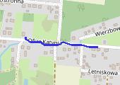 Trasa z dnia 2015-09-18 20:01 - mapa trasy gps - rower trekkingowy