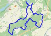 KŁOBUCZYNO 2013 - mapa trasy gps - marsz