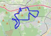 Trasa z dnia 2015-09-21 10:44 - mapa trasy gps - rower górski