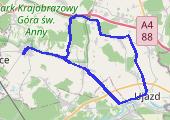 Trasa z dnia 2013-04-14 15:24 - mapa trasy gps - rower szosowy