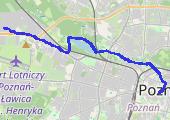 Trasa z dnia 2015-09-23 08:44 - mapa trasy gps - rower trekkingowy