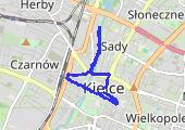 Trasa z dnia 2015-09-23 20:11 - mapa trasy gps - bieganie