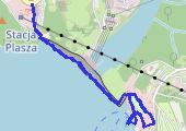 Zapora w Solinie 2015-09-24 12:16 - mapa trasy gps - marsz