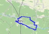 Trasa z dnia 2015-09-25 19:03 - mapa trasy gps - rower trekkingowy