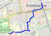 Trasa z dnia 2012-02-29 21:32 - mapa trasy gps - marsz