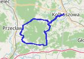 Trasa z dnia 2015-09-28 18:36 - mapa trasy gps - rower szosowy