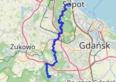 Szlak Wzgórz Szymbarskich - mapa trasy gps - marsz