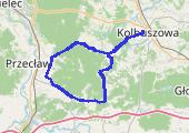 Trasa z dnia 2015-09-30 18:44 - mapa trasy gps - rower szosowy