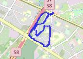 Trasa z dnia 2015-09-30 21:20 - mapa trasy gps - marsz