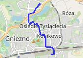 Trasa z dnia 2015-09-30 13:51 - mapa trasy gps - rower górski