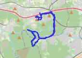 Trasa z dnia 2015-10-01 11:10 - mapa trasy gps - bieganie