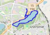 Trasa z dnia 2015-10-03 11:05 - mapa trasy gps - bieganie