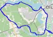Trasa z dnia 2015-10-05 10:30 - mapa trasy gps - rower górski