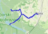 Trasa z dnia 2015-06-13 12:23 - mapa trasy gps - rower górski
