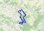 Trasa z dnia 2015-10-06 14:19 - mapa trasy gps - rower górski