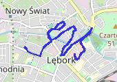Trasa z dnia 2013-04-15 16:48 - mapa trasy gps - marsz