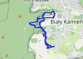 Trasa z dnia 2015-10-09 14:03 - mapa trasy gps - jazda konna