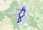 nad Mrożycę - mapa trasy gps - rower górski