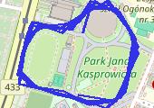 Trasa z dnia 2015-10-14 20:31 - mapa trasy gps - bieganie