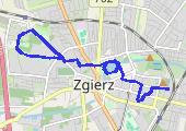 Trasa z dnia 2015-10-05 07:19 - mapa trasy gps - marsz