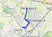 Trasa z dnia 2015-10-16 17:21 - mapa trasy gps - rower trekkingowy