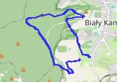 Trasa z dnia 2015-10-18 13:03 - mapa trasy gps - jazda konna