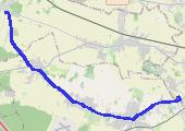 Trasa z dnia 2015-10-17 16:56 - mapa trasy gps - rower trekkingowy