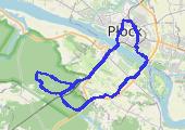 Trasa z dnia 2015-10-19 18:33 - mapa trasy gps - rower górski