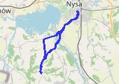 Trasa z dnia 2015-10-13 18:46 - mapa trasy gps - rower trekkingowy