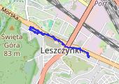 Trasa z dnia 2015-10-23 07:56 - mapa trasy gps - marsz