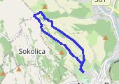 Trasa z dnia 2015-10-05 16:09 - mapa trasy gps - wędrówka