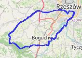 Trasa z dnia 2015-10-25 14:15 - mapa trasy gps - rower trekkingowy