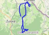 Trasa z dnia 2015-10-25 13:31 - mapa trasy gps - rower górski