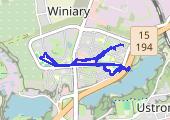 Trasa z dnia 2015-10-26 19:41 - mapa trasy gps - spacer