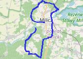Tropiciel 18 Milicz - mapa trasy gps - łódź
