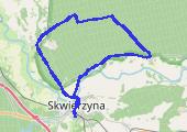 2015-10-25-01 Puszcza Notecka - mapa trasy gps - rower górski