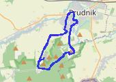 Trasa z dnia 2015-11-01 11:35 - mapa trasy gps - rower trekkingowy