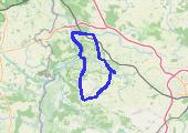 Trasa kolejki wąskotorowej - mapa trasy gps - bieganie