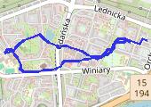 Trasa z dnia 2015-11-02 19:33 - mapa trasy gps - spacer