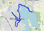 Trasa z dnia 2015-11-03 18:53 - mapa trasy gps - rower górski