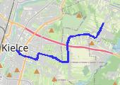 Trasa z dnia 2015-10-28 22:11 - mapa trasy gps - rower miejski