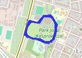 Trasa z dnia 2015-11-01 21:14 - mapa trasy gps - bieganie