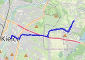 Trasa z dnia 2015-10-28 17:51 - mapa trasy gps - rower miejski