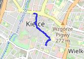 Trasa z dnia 2015-10-23 17:27 - mapa trasy gps - rower miejski