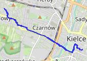 Trasa z dnia 2015-10-23 17:11 - mapa trasy gps - rower miejski