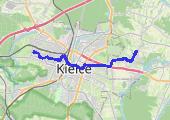 Trasa z dnia 2015-10-23 10:05 - mapa trasy gps - rower miejski