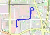 Trasa z dnia 2015-11-07 19:30 - mapa trasy gps - marsz