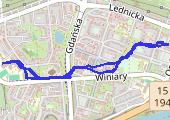 Trasa z dnia 2015-11-09 09:07 - mapa trasy gps - spacer