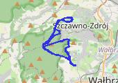 Trasa z dnia 2015-11-11 14:47 - mapa trasy gps - jazda konna